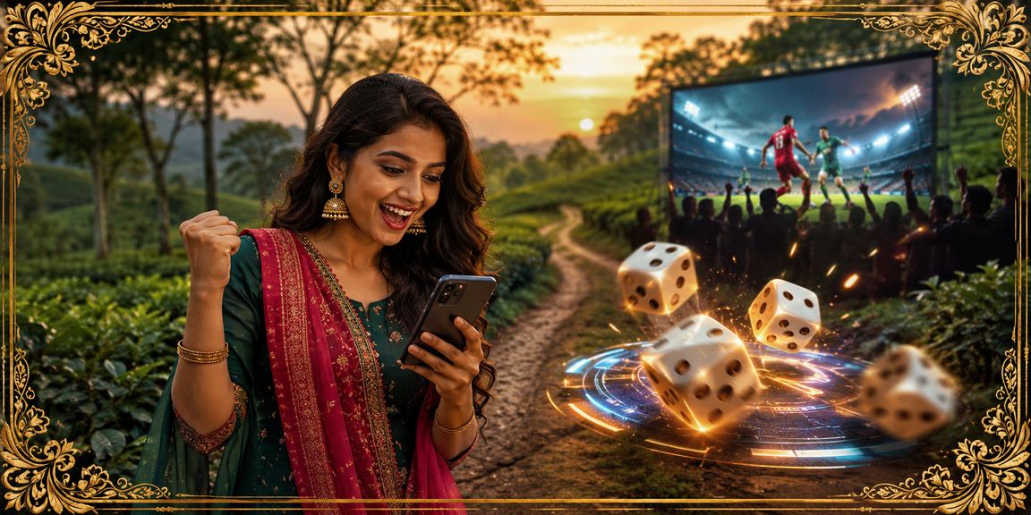 রংপুরের চা বাগানে ডাইস গেমের প্রতীকী দৃশ্য